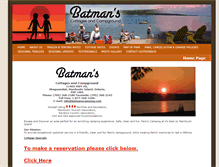 Tablet Screenshot of batmanscamping.com